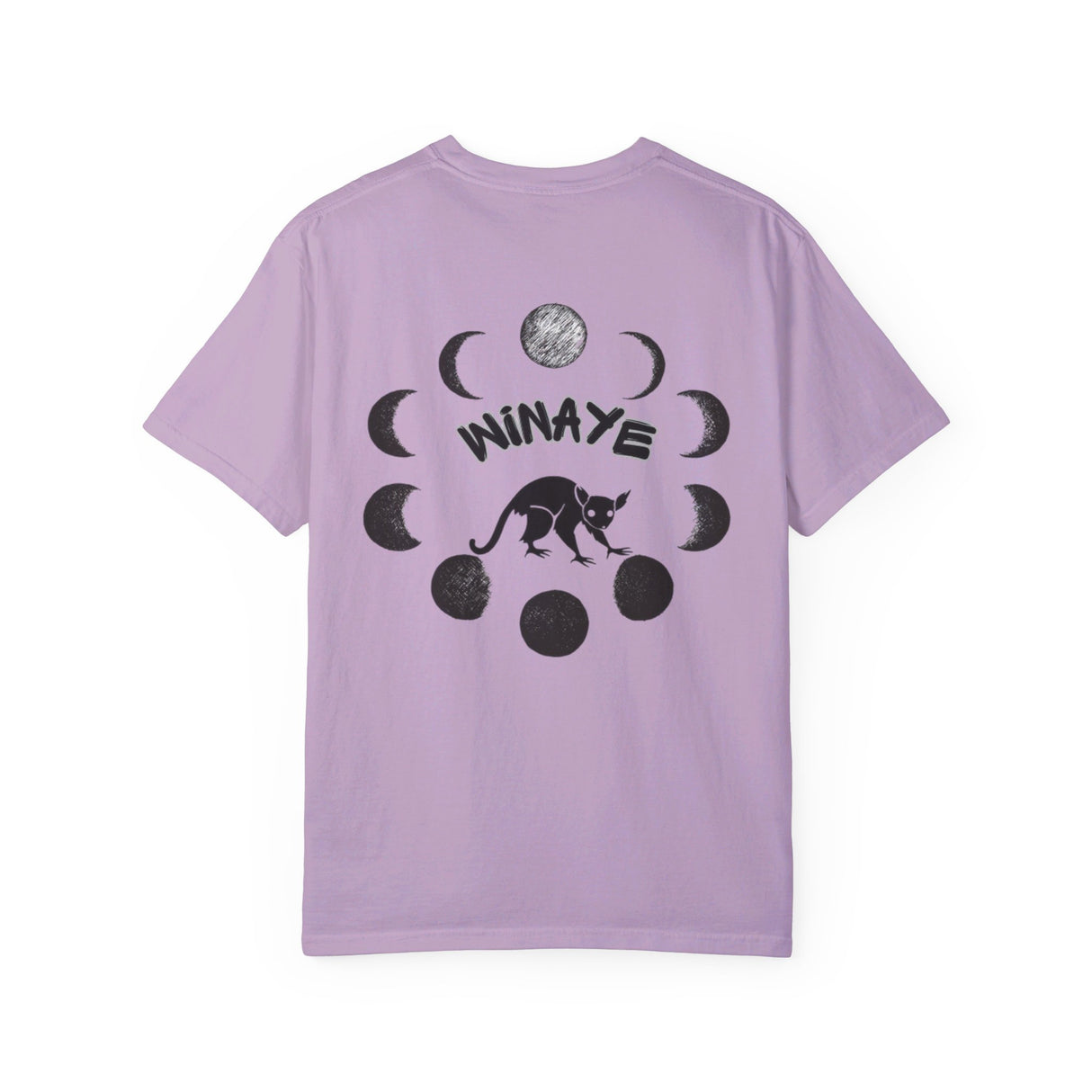 Winaye Moons Unisex Garment-Dyed T-shirt